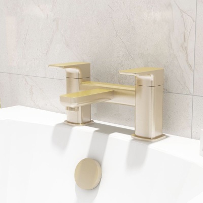 Flite Bath Filler - Brushed Brass